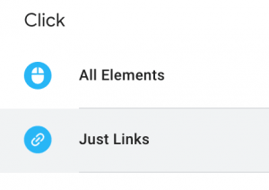 Google Tag Manager - Clicks Just Links.