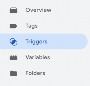 GTM - Creating a Trigger